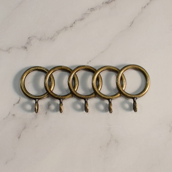 Argollas Para Cortinas De TelaArgollas Para Cortinas De Tela Bronce Viejo 20mm
