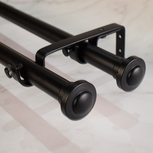 Barral Doble Para Cortinas