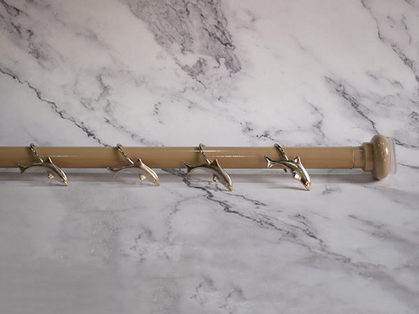 Barral Para Cortina De Baño Easy Delfín